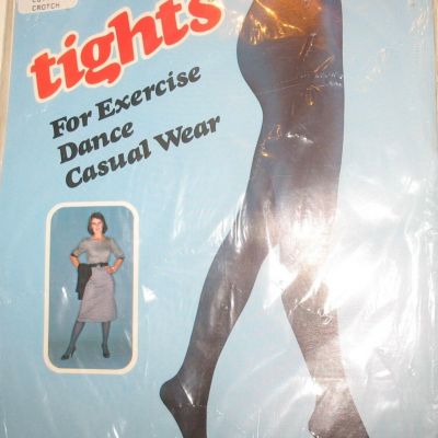 TIGHTS FOR EXERCISE,DANCE,CASUAL WEAR - OFF BLACK - S/M